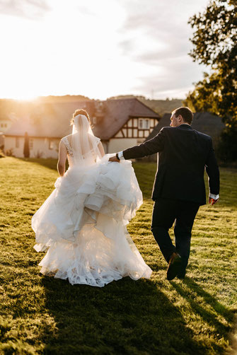 Brautpaar fotografiert in Hui Weller