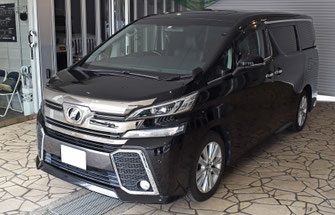 トヨタ ヴェルファイア(黒)