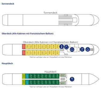 Deckplan MS Katharina von Bora 2025