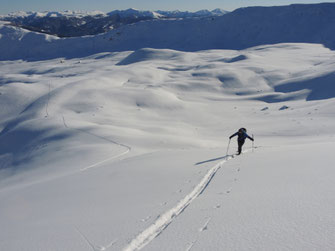 Skitouren mit Bergführer in den Nockbergen, Nockberge Trail, Lungau, Salzburg, guided skitour with mountainguide, skitouring course, geführte Skitouren, Riedingtal, Mosermandl, Weißeck, Gruber Klaus, Skiführer, Bergführer, Skitouren Kurs, Nockberge, 