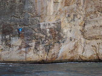 Mehrseillängen Klettern mit Bergführer, Kletterreise mit Bergführer, Costa Blance, Andalusien, Mallorca, Kalymnos, Kreta, Kroatien, Türkei, Korsika, climbing instructor, climbing