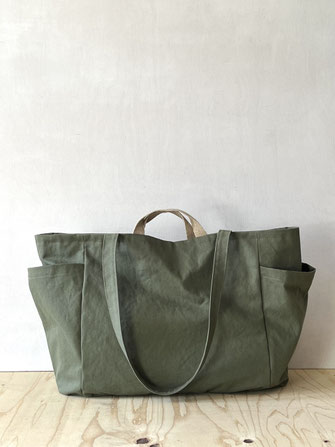 SHOPPER / XXL TASCHE / olivgrün
