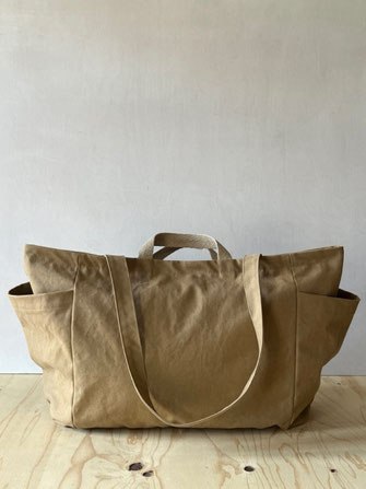 SHOPPER / XXL TASCHE / senfgelb