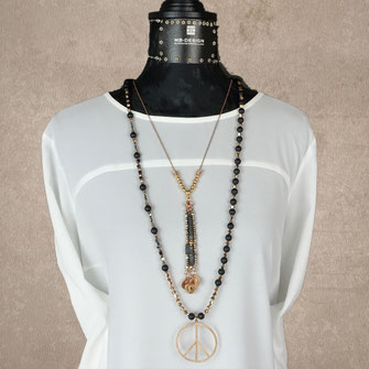 Halsketten für Frauen, lange Halsketten, kurze Halsketten, Perlenhalsketten,  moderne Halsketten,  Edelstein-Halsketten, Fashion Style Halsketten, Ketten mit Anhänger, Ketten mit Quasten, Ketten ohne Anhänger
