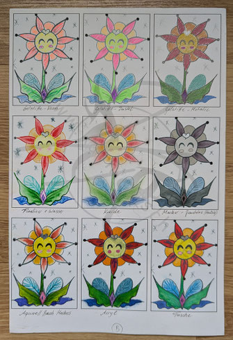 Feenblume in Variationen (B)