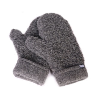 Moufles en laine naturelle de mouton lainage tricot moufle mitaine gant en laine lavable machine doux léger chaud respirant only mouton gris anthracite grise homme