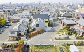 畝の家　外観（滋賀／設計：CORRED DESIGN OFFICE／建築家 北村拓也）