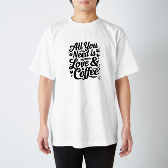 LOVE&COFFEE スタンダードTシャツ