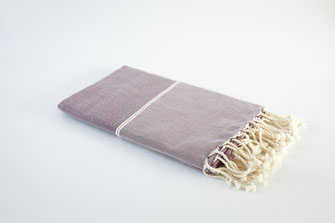 fouta naté prune 1mx2m