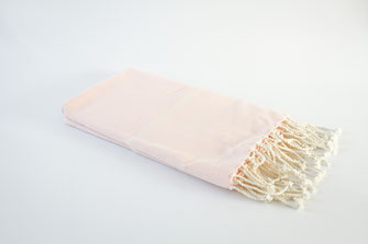 fouta naté  rose 1mx2m