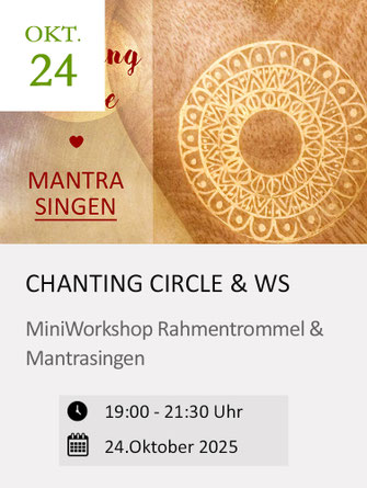 MiniWorkshop Rahmentrommel und Mantrasingen