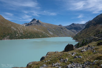 Mattmark-Stausee.