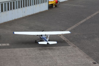 Cessna 150 D-EIVM on apron