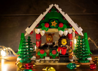 Lego MOC, Weihnachtsmarkt