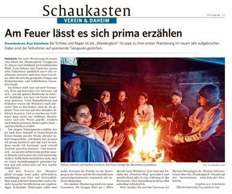 Pressebericht über Myriam vom Outdoor-Blog Puls der Freiheit – Artikel zu Wandertouren, Bergabenteuern, Naturprojekten und dem Integrationsprojekt Wanderglück