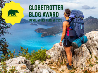 Outdoor-Blog Puls der Freiheit: gewinn des Globetrotter Blog Award für die Beste Story Herbst 2025