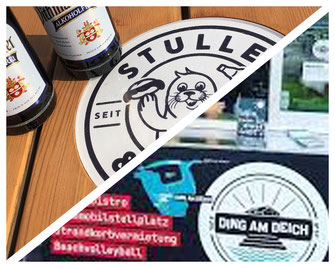 Stulle & Pulle Logo, Ding am Deich Logo