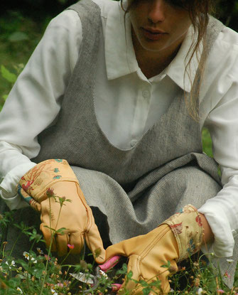 GANTS DE JARDINAGE cuir made in france