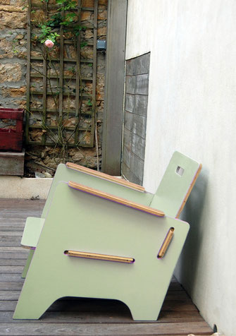 fauteuil contreplaqué écologique made in france