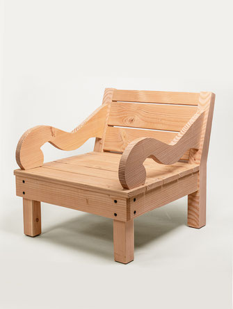 fauteuil bois exterieur