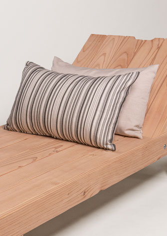 coussin toile outdoor sunbrella fabriqué en France 
