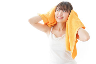 女性イメージ_還元陶板浴 虎杖伝説の里 すずらん