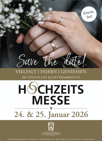 Hochzeitsmesse Klisterpforte Marienfeld 