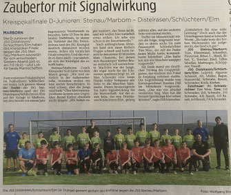 D-Junioren souveräner Pokalsieger