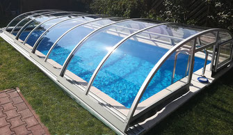 Pergola Intense Rondo Aquakonzept-Schwimmbadtechnik