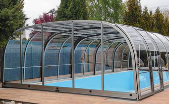 Pergola Intense Rondo Aquakonzept-Schwimmbadtechnik