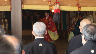 終祭・舞奉納（浦安舞）の画像7