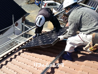 お家の太陽光ソーラーパネル発電設備設置・撤去工事（いわき市・北茨城市）