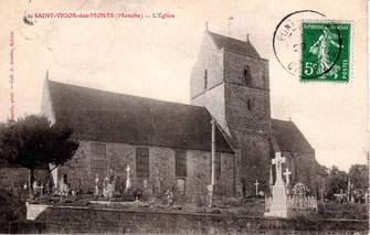 Saint-Vigor-des-Monts : Église Saint-Vigor 