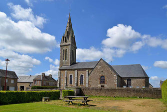 Le Grand-Celland : Église Saint-Médard