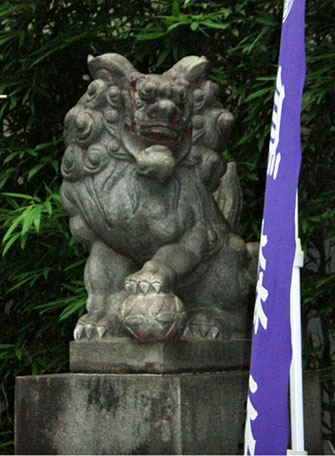 烏森神社 狛犬