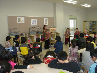 市内小学校での語り部活動