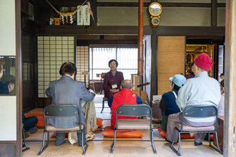 歴史とアートのコラボで昔語り（2025.5.4）於：丸大扇屋
