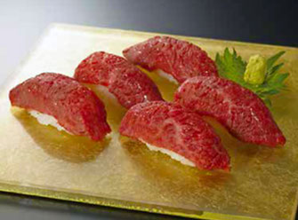 日比谷大江戸まつり,HIBIYA OEDO MATSURI 2019, グルメフード, 肉寿司,霞町三〇一ノ一