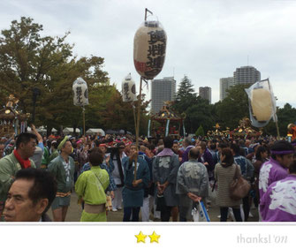 大鐡さん：大江戸神輿まつり