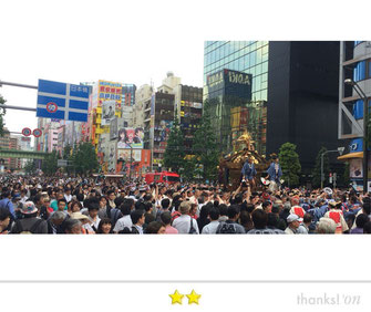 大鐡さん：神田祭神田市場神輿