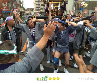 まさヤンさん：北越谷 八坂神社祭禮