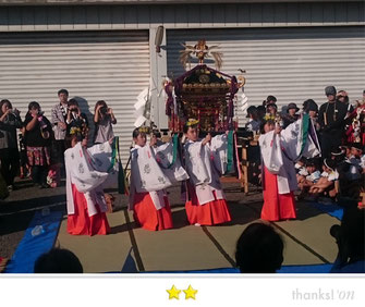 門前人さん：水神社祭礼