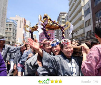 横山秀行さん：三社祭