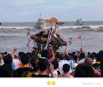 となとなさん：三嶋神社例大祭