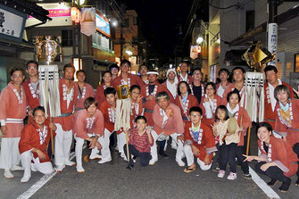 Matoi(firemans standard) Performance and Japanese Festival Music, Edogawa Tenmukai 