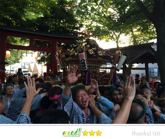 恵利子さん：大門八坂神社祭礼