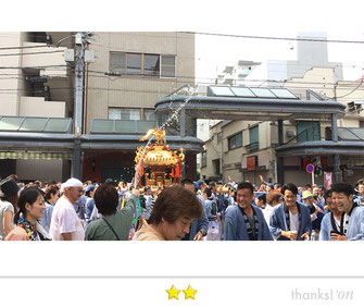 大鐡さん：深川神明宮例大祭