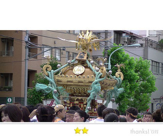 まゆぴょんさん：牛嶋神社大祭