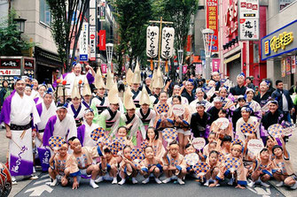 Awa-Odori Dance, Kagurazaka Kagura-ren