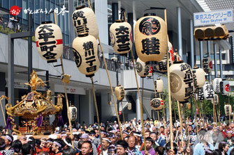 すみだ区民祝賀 神輿パレード, 東京都墨田区, 東京スカイツリー開業記念, 神輿パレード, すみだ観光まちびらき, お祭り写真